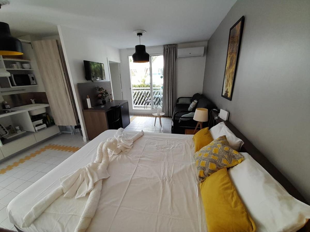 סן-פרנסואה Studio 25 M Manganao Joela 4 Personnes Avec Machine A Laver (Adults Only) מראה חיצוני תמונה