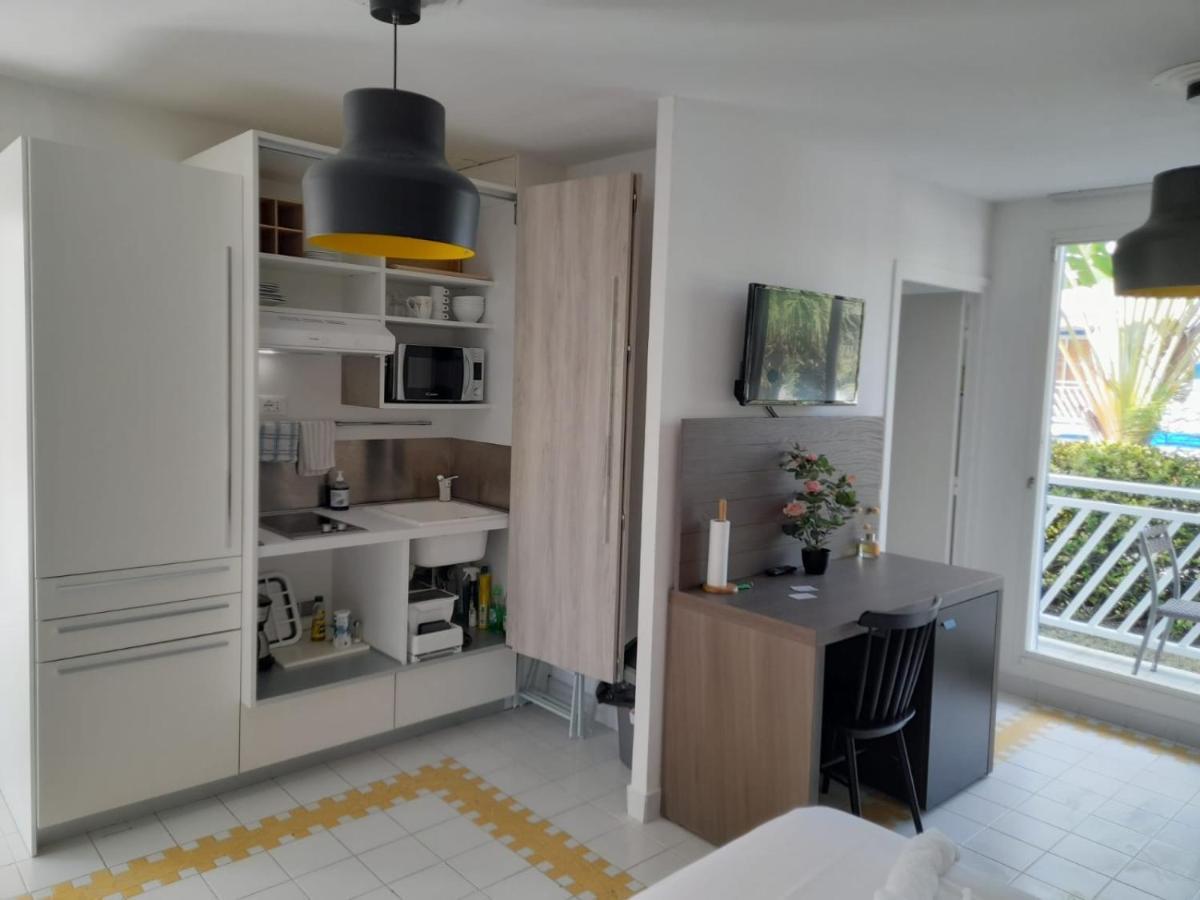 סן-פרנסואה Studio 25 M Manganao Joela 4 Personnes Avec Machine A Laver (Adults Only) מראה חיצוני תמונה