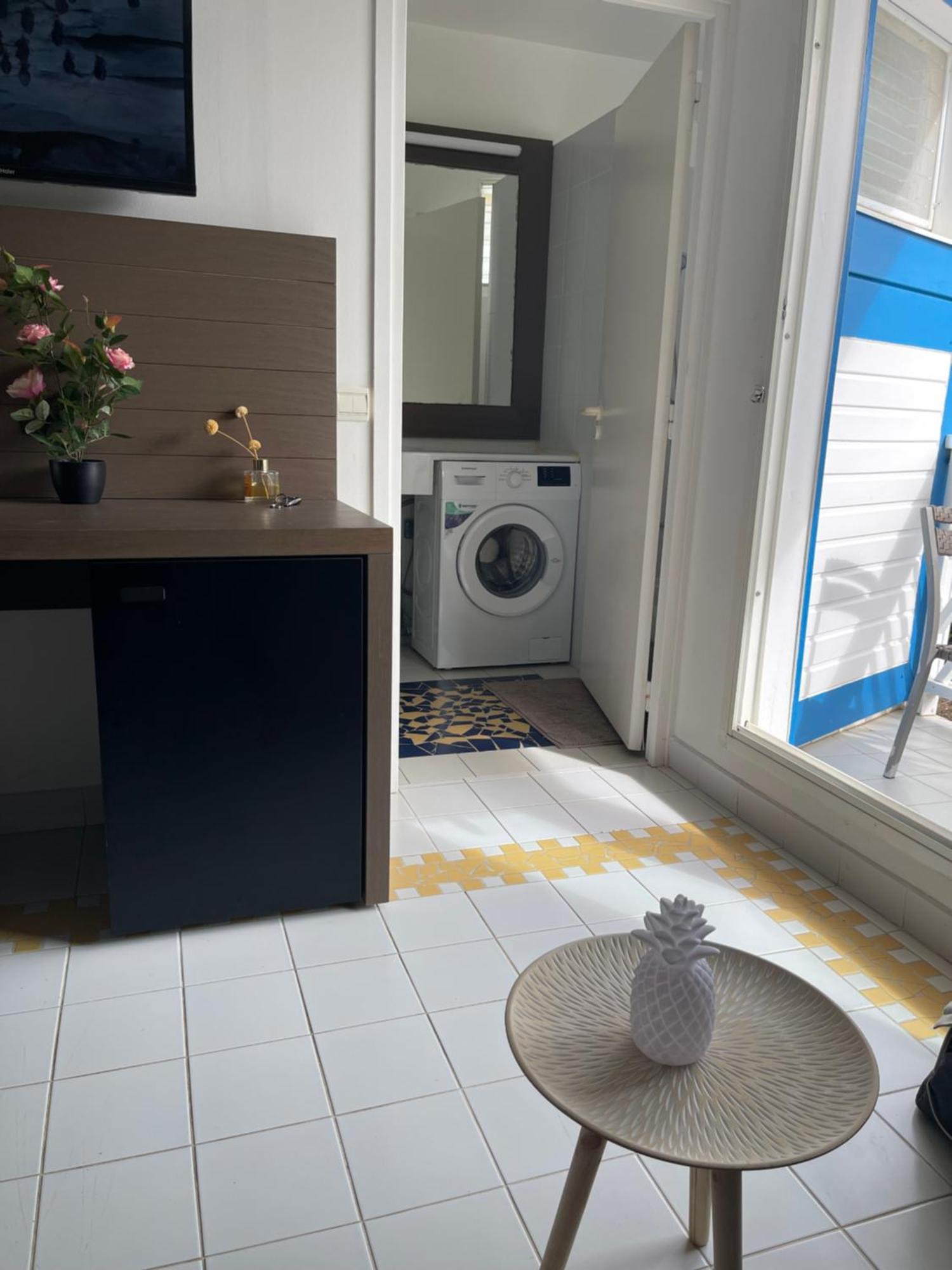 סן-פרנסואה Studio 25 M Manganao Joela 4 Personnes Avec Machine A Laver (Adults Only) מראה חיצוני תמונה